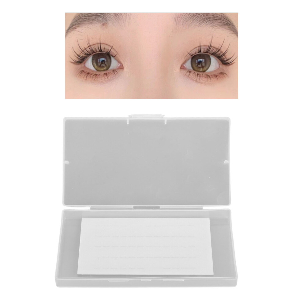180pcs Self Adhesive Lash Strips Waterproof Sweatproof False Eyelash Adhesive Strips For 5â6mm Segmental False Eyelashes Transparent