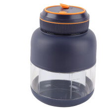Portable Blenders Handheld Fruit Mixer USB Rechargeable Personal Blender Juicer Cup Leakproof Powerful Blending Blue
