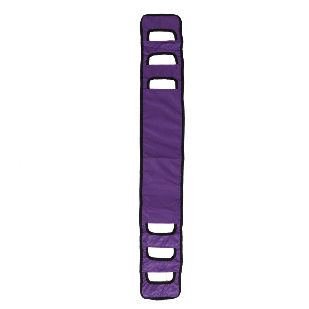 Bed Transfer Nursing Sling Accessory Multi Purpose Elderly Safety Lifting Aids with Padded Handle Purple