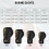 PU-Boxhandschuhe 6oz/8oz/10oz/12oz Schwarz/Gold 6