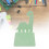 Hellgrüne Dinosaurier-Stahl-Buchstütze für DVDs 4