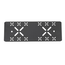 IGT Tischplatte 0,5 Einheit - 360x125x12 mm Aluminium