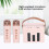 Bluetooth Microphone Speaker LED Light Mini Portable Karaoke Device with Speaker for Party 6