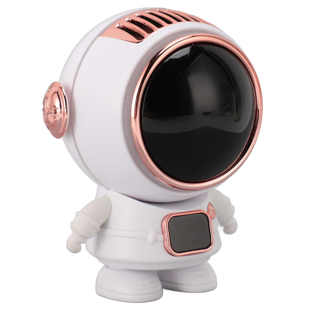 Portable Neck Fan with Turbine Blade Powerful 5 Speeds Cartoon Spaceman Hanging Neck Fan for Home Travel Office-image-OPC-PHQBZVD-NEW