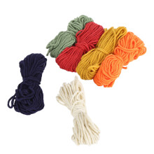 6PCS Embroidery Thread 2mm 4 Strands 10m Length Colorful Cross Stitch Embroidery Thread Type 2
