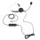 Mono-Ohr USB-C/USB 3,5-mm Headset Schwarz 14