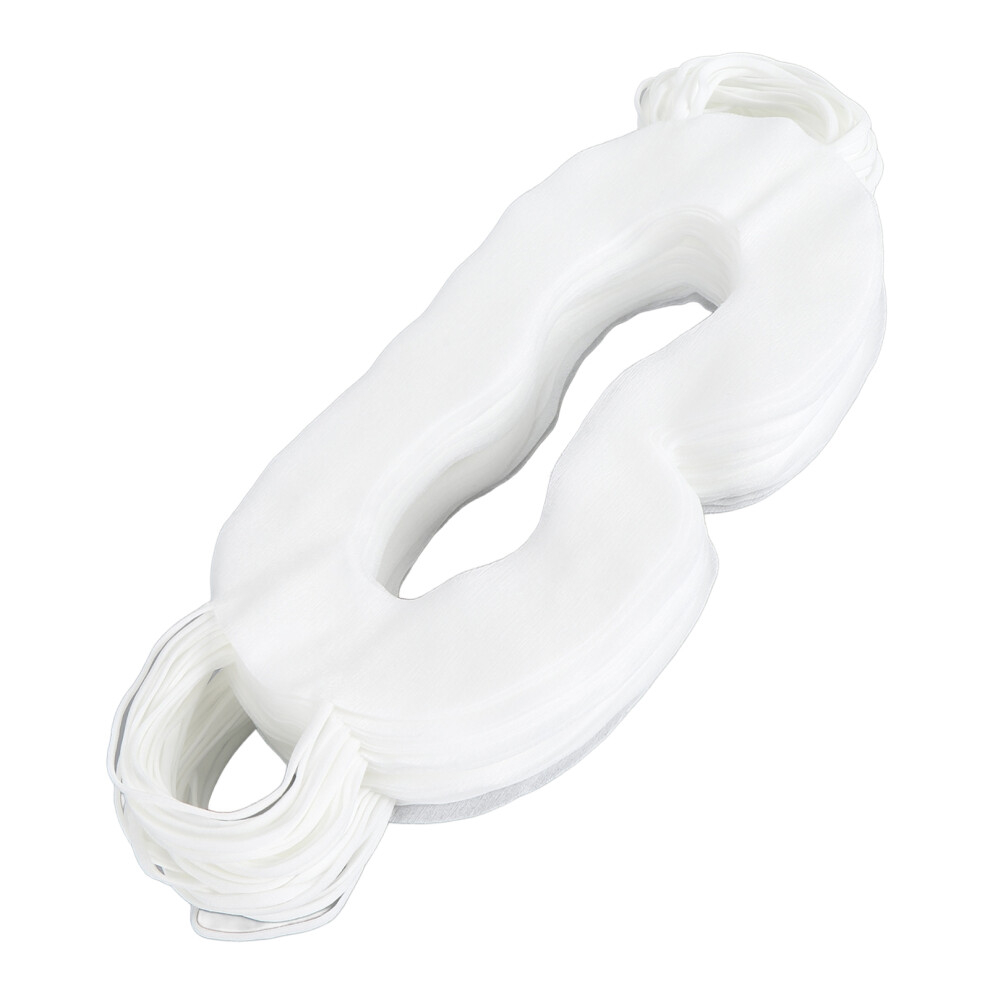 50Pcs Vr Sweat Cover Breathable Disposable Hygiene Sweat Vr Guard With Lanyard White 8741313722594