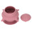 Silikon-Welpenmilchfütterer 4 Nippel klein pink 2