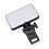 LED-Videoleuchte Clip Mini 2000mAh Schwarz 3000-6500K 1