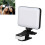 LED-Videoleuchte Clip Mini 2000mAh Schwarz 3000-6500K 16