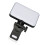 LED-Videoleuchte Clip Mini 2000mAh Schwarz 3000-6500K 9