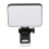 LED-Videoleuchte Clip Mini 2000mAh Schwarz 3000-6500K 14