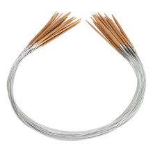 13-tlg. Rundstricknadel-Set, 80 cm, 2,5–8,0 mm