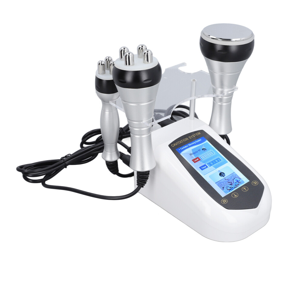 3 in 1 40K RF Cavitation Machine Skin Rejuvenation Tightening Body Sculpting Face Body Beauty Cellulite Massager Machine 110‑240V GB Plug