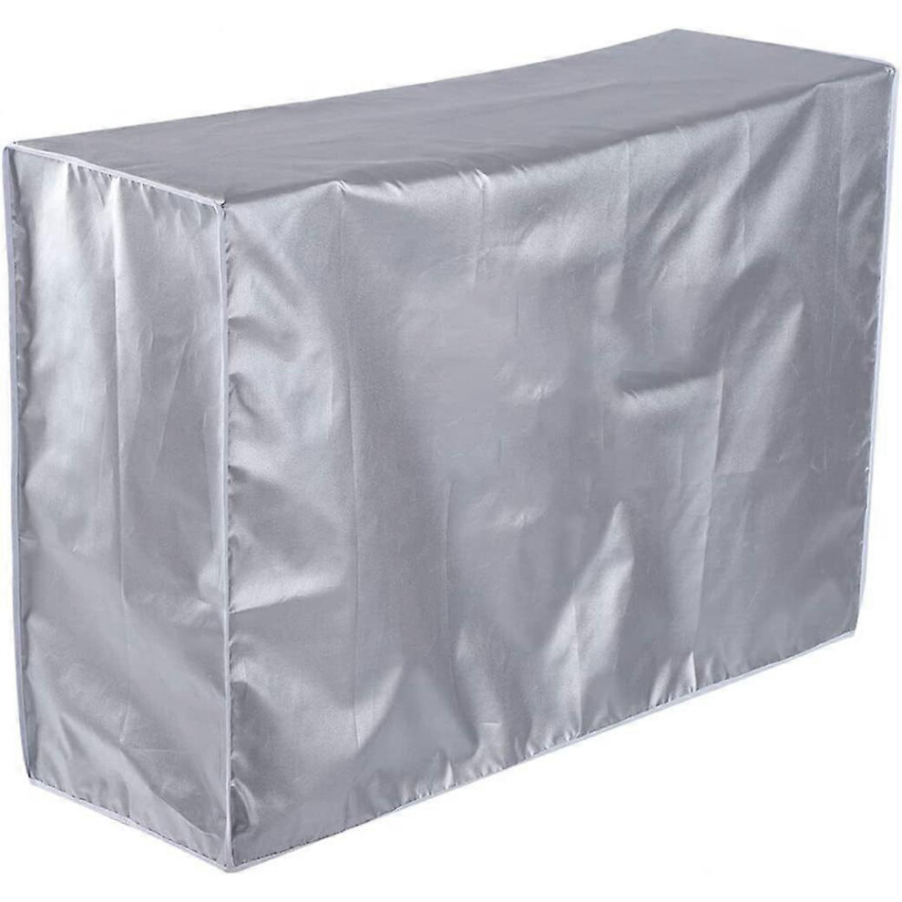 (As show, One size) Outdoor Air Conditioner Cover, Air Conditioner Waterproof Protective Cover Waterproof Organizer Dust Cover Dustproof Cover for Hom