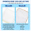 10 Stück hochabsorbierende Rizinusöl-Packungen, Nonwoven 5