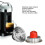 304er Edelstahl Kaffee-Pod-Adapter 100 g Groß 6