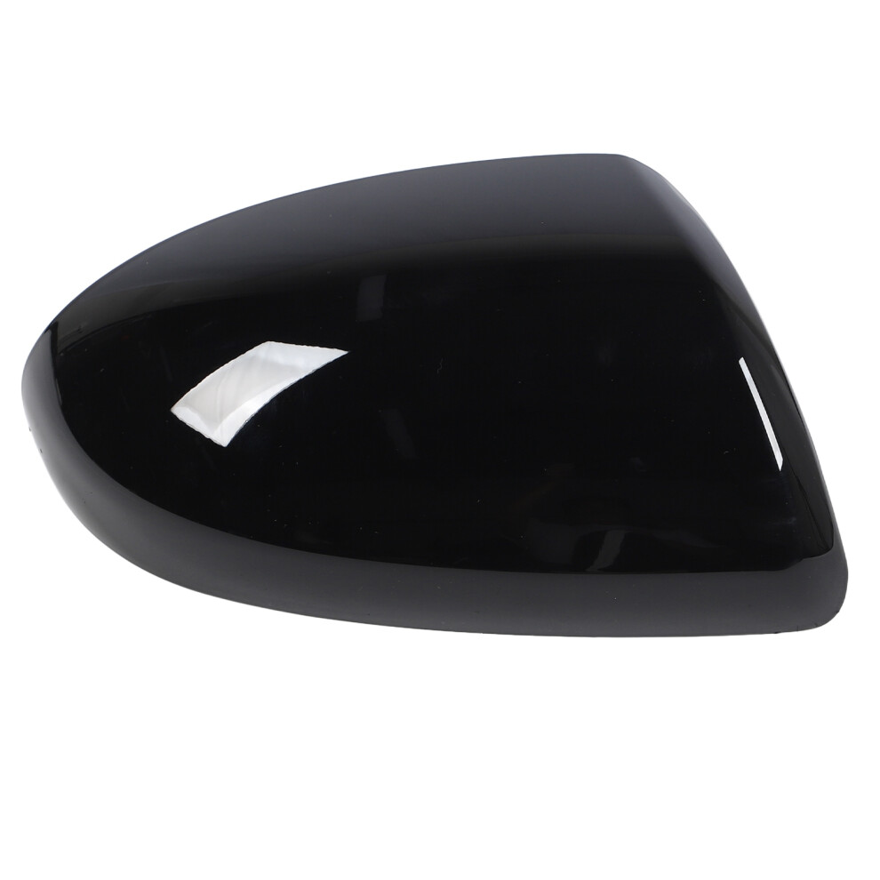 Side Mirror Cover Plastic Weather Resistant Exterior Rearview Mirror Cover Cap Right Black 8461313727428
