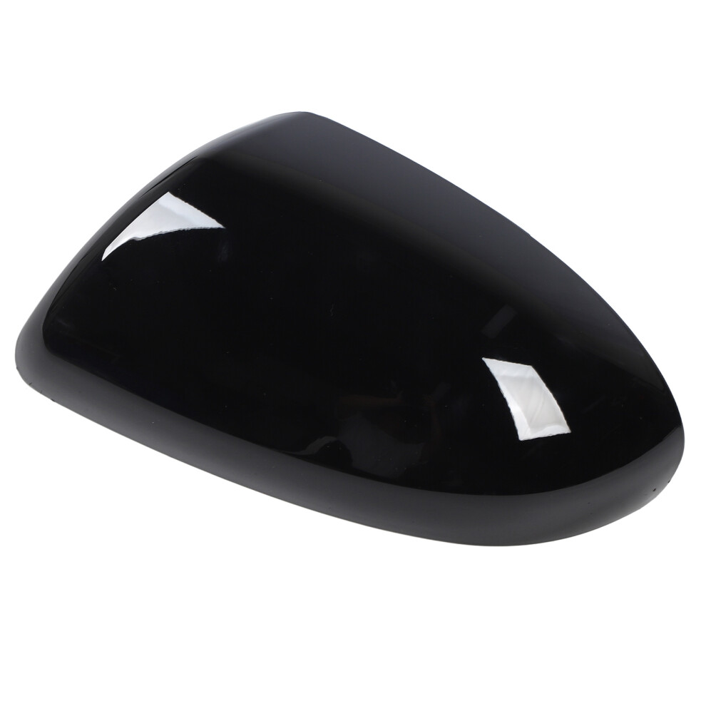 Side Mirror Cover Plastic Weather Resistant Exterior Rearview Mirror Cover Cap Left Black 5071313727460