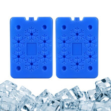 Cool Bag and Cool Box Small, 2 x Ultra Flat Ice Packs (160 x 100 x 15 mm) for Lunch Boxes, Perfect for Travel, Office & School, Rec
