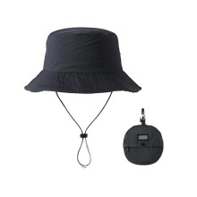 MATSOONY Hiking Hat, Fishing Hat, Quick-Drying Packable Sun Hat with UV Protection, Lightweight and Breathable, Foldable Safari Hat for Men