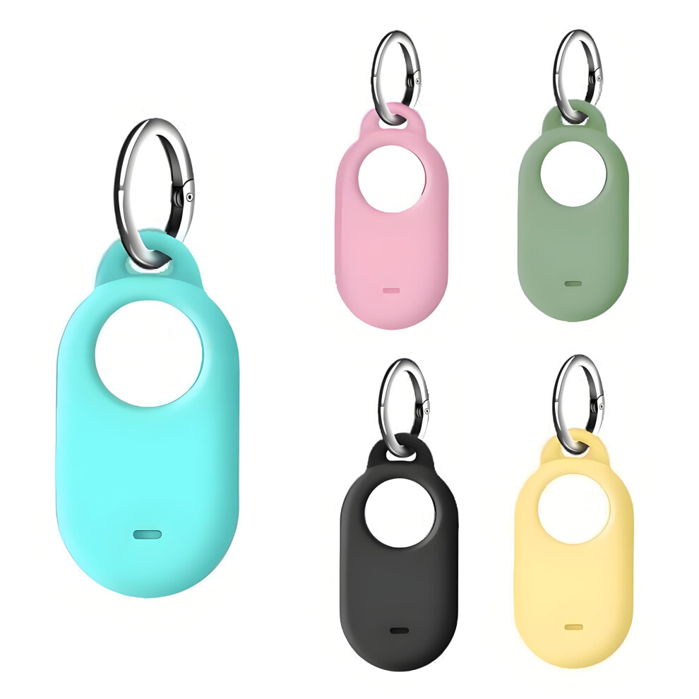 Case For Samsung Galaxy Smarttag 2 With Keyring, Pack Of 5 Silicone Anti-Scratch Portable Locator Tracker Case With Keyring Pendant For Sams 6920702324652