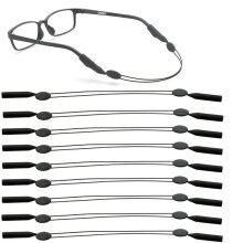 STOUUMOW Pack of 4 Glasses Holder Glasses Chain Adjustable for Sports Leisure Women Men Glasses Strap Sport Universal for Sunglasses Reading