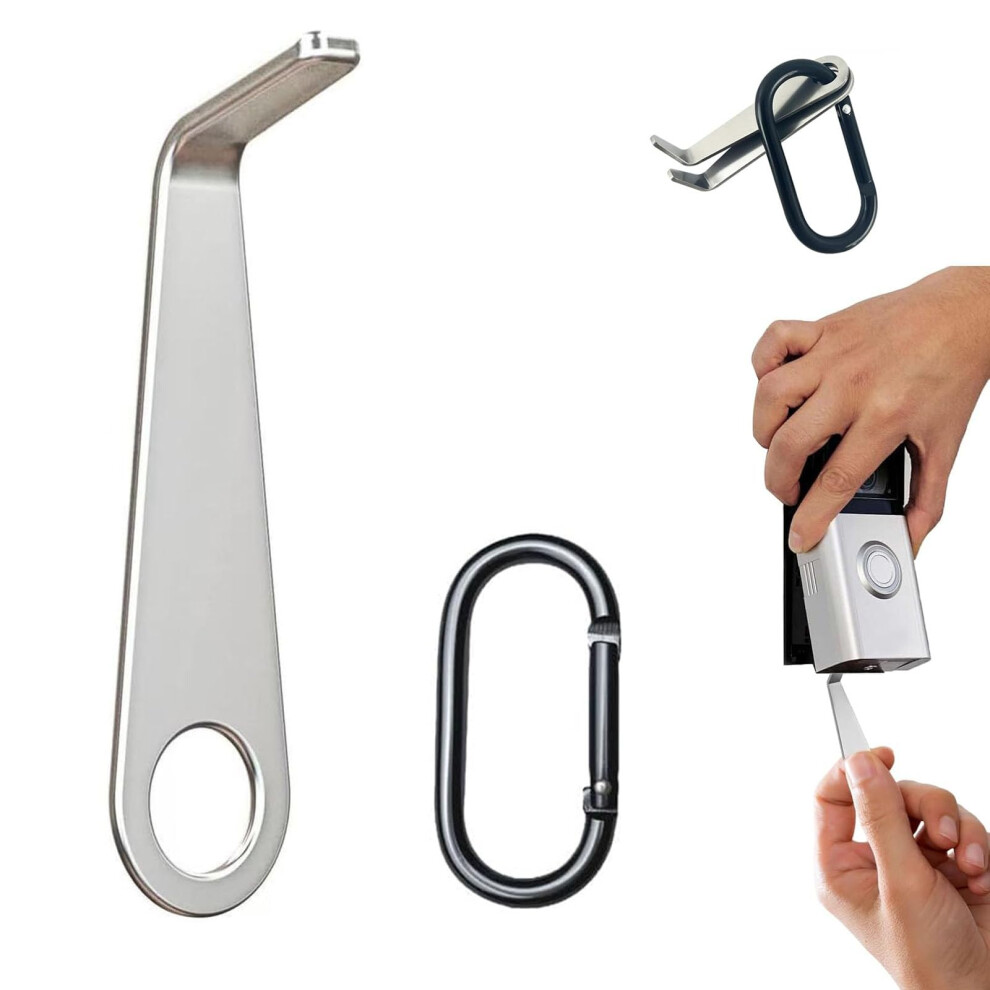 JCUQGDOO Video Doorbell Key Replacement Tool (2024 Release), Safe Removal Key Set Compatible With All Battery Smart Lock-image-OPC-PHQC6R7-NEW