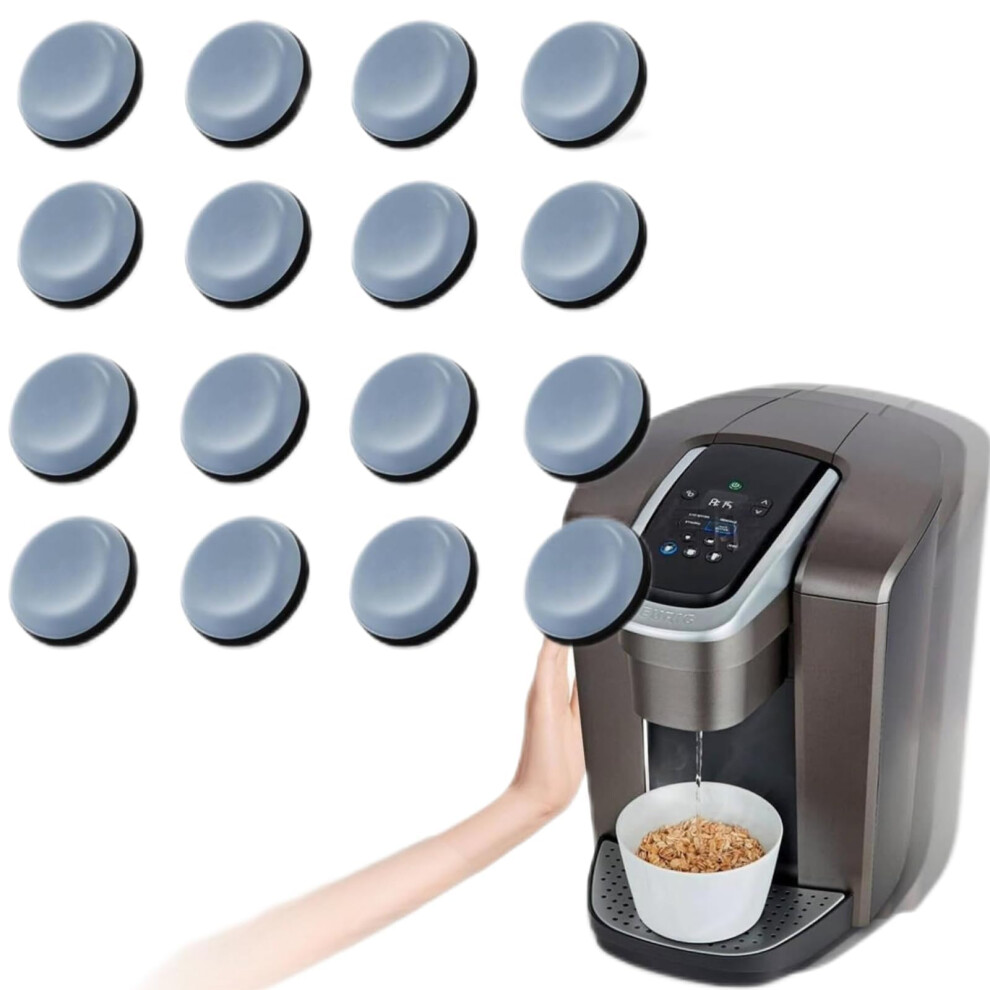 Appliance Sliders 16Pcs, Easy Movers For Small Kitchen Appliances, Frying Accessories For Fryers, Bread Machines, Coffee Machines, Blenders, 6920702328476