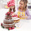 GSKQCRPR 10-piece Stage Cake Support System - Heavy Duty Plastic Dowel Rods for Multi-Layer Construction, Professional Stacking Kit 4