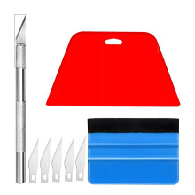 8 Piece Vinyl Wrap Tools Kit, Wallpaper Smoothing Tool for Peel Stick Wallpaper, Vinyl Wrap Installation, Contact Paper Application, Perfect