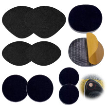 Shoe Hole Repair Patch, 10PCS Self-Adhesive Sneaker Heel Repair Patch, Anti-Abrasive Patches For Running Shoes, Fabric Shoes And More,