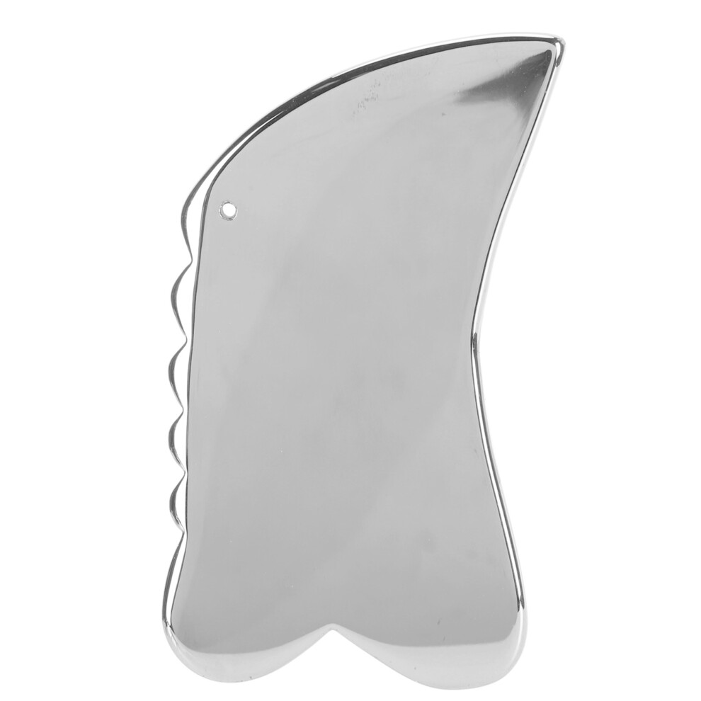 100x60x6mm Terahertz Scraping Board Energy Stone Meridian Back Scraping Plate Massage Tool for Home