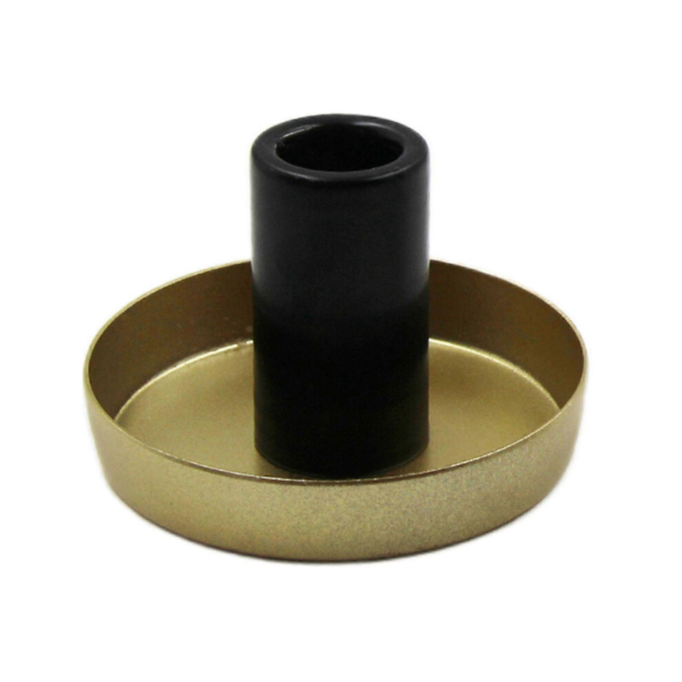 (Style A, One Size) Wrought Iron Simple Color Candle Holder Decoration Candle Support Holder Supplies For Romantic Dinner Dining Table 7683012666797