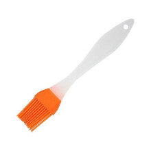 (As show, One size) Kitchen Brush, High Temperature Resistant Silicone Pastry Brush Baking Cooking Brush for Barbecue Cakes Bakingorange