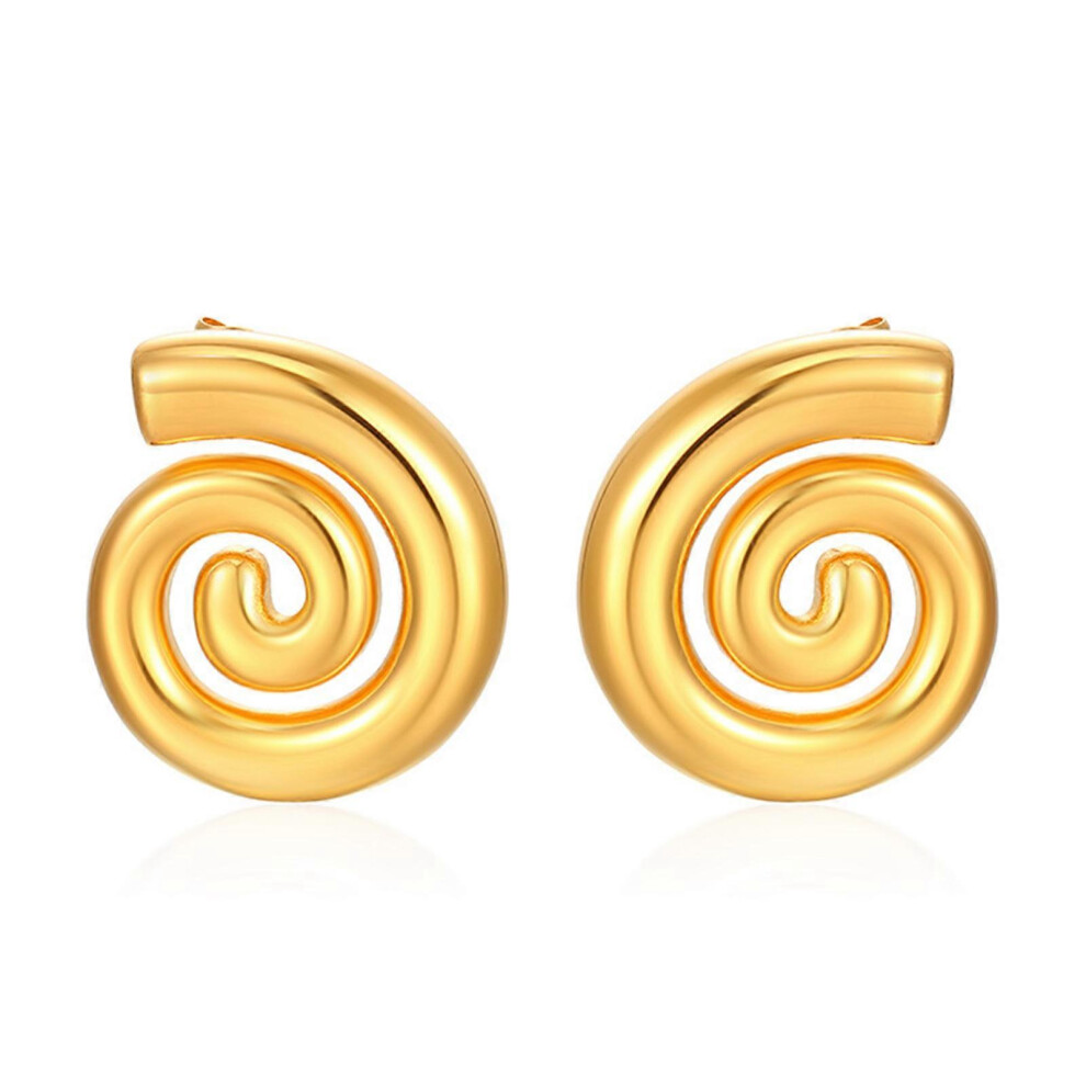 (Gold, One Size) Delicate Threaded Dangle Earrings Ear Studs Ear Adornments Stylish Ear Jewelry Handmade Earrings For Various Occasion 7683012664953