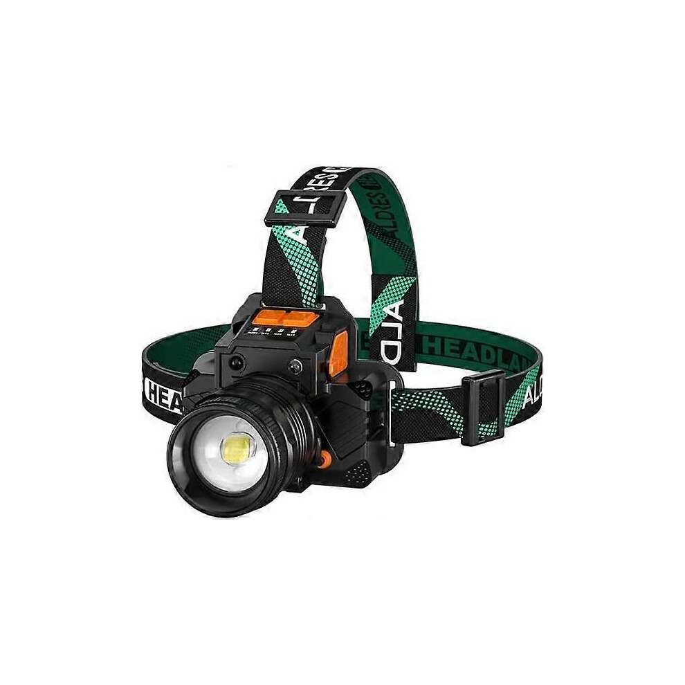 (As Show, One Size) Induction Head Strong Charging Head Mounts Mounts Outdoor Long Range Fishing Lamp Fishing Miner Outdoor Headlamps (Colo Light