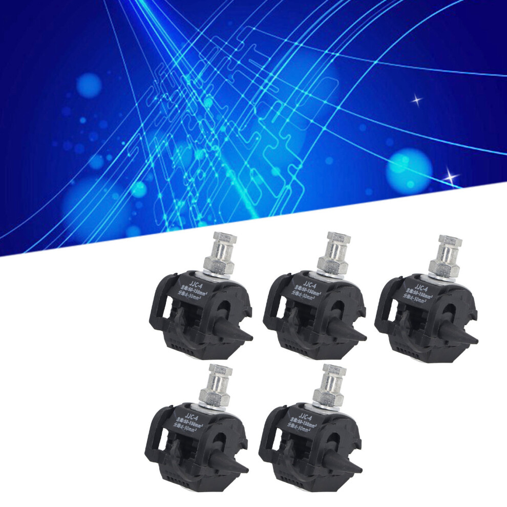 5 Pcs Insulation Piercing Connector 1Kv No Peeling Piercing Clamp High Low Voltage Cable Splitter Jjc 4 8401313731438