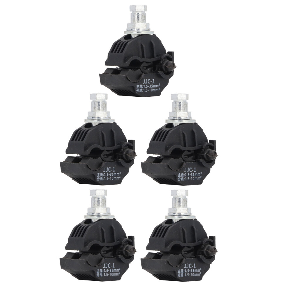 5 Pcs Insulation Piercing Connector 1Kv No Peeling Piercing Clamp High Low Voltage Cable Splitter Jjc 1 5071313731443