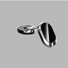 (As show, One size) Magnetic Folding Car Phone Holder Magnetic Car Phone Holder with 360 Foldable Base Universal Car Mobile Phone Holder Compatible with Samsung iPhone fo