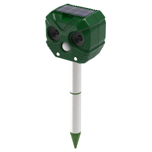 Solar-Katzenabwehrgerät 9V 2200mAh, 12x38cm, USB/Solar 2