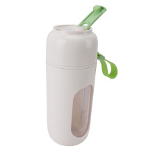 Portable Blender USB Rechargeable 12 Steel Blades Mini Blender Cup for Home Sports Outdoors Travel Green