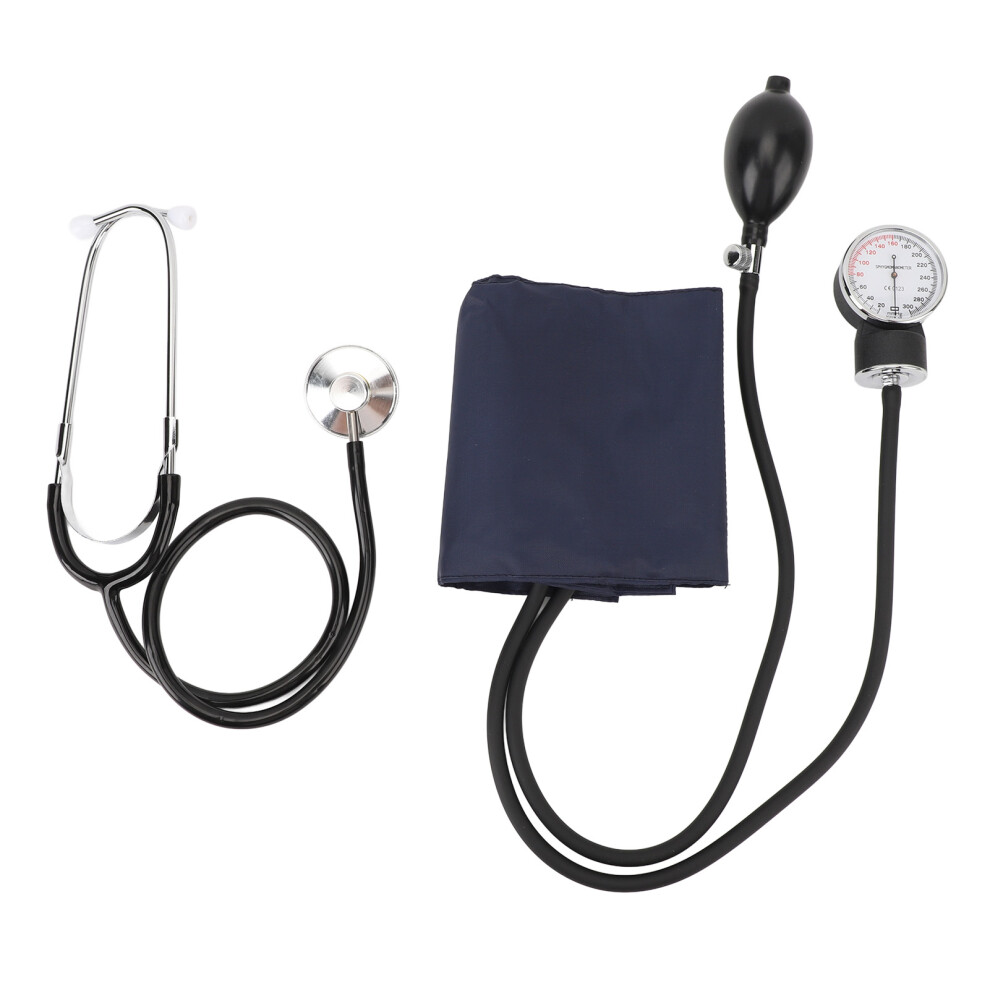 Aneroid Sphygmomanometer Manual Blood Pressure Cuff Manual Kit with Stethoscope