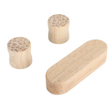 Quilters Clapper 17.8cm Wood Quilting Tailors Sewing Set Multifunction with 2Pcs Pattern Weights