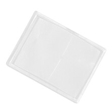 Schweißlinse aus PC, transparent, 2,00 dpt, 9  10,8 cm