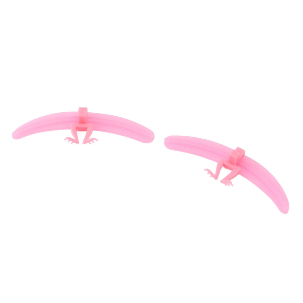 Red Eyelash Separator Tool Silicone Washable Reusable Convenient Use Eyelash Extension Lash Assist Tool For Beauty Salon Rose