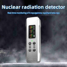 Portable Nuclear Radiation Detector Handheld Geiger Counter 0.96inch TFT Display X-rays γ-rays β-rays Detecting Tool Real-time Average Cumu