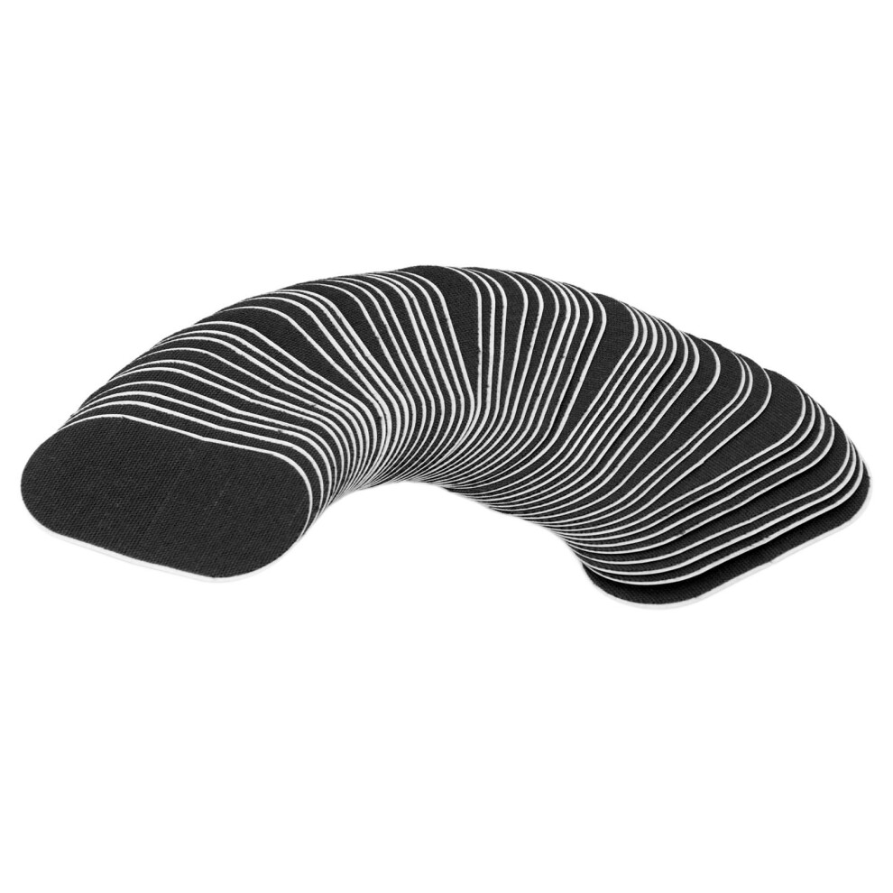 Black 50Pcs Mouth Tape Sleeping Better Nose Breathing Prevent Snoring Gentle Sleep Lip Tape For Home Travel