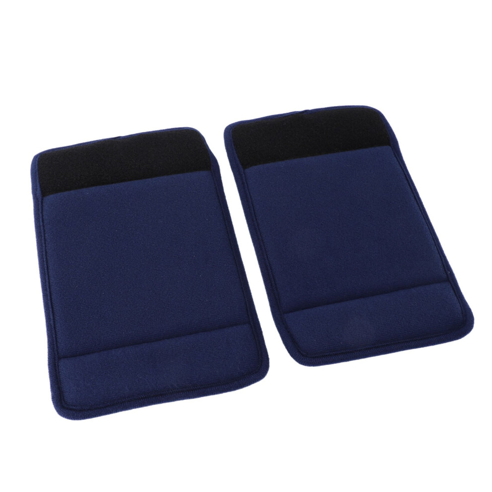 2pcs Walker Handle Pads Anti Slip Comfort Cushion Wheelchair Armrest Covers for Wheelchair Walker Crutch Accessories Navy