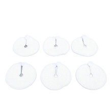 28pcs G Tube Pads Holder Abdominal G Tube Button Pads Soft Absorbent G Tube Pads for Breastfeeding Nursing Care White